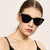 Damen modische Katzenaugen Sonnenbrille Brehn