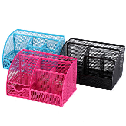Multi-Compartment Mesh Schreibtisch Organizer Brehn