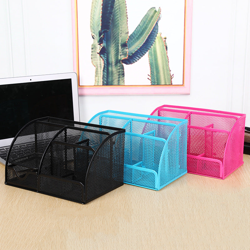 Multi-Compartment Mesh Schreibtisch Organizer Brehn