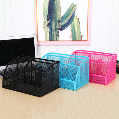 Multi-Compartment Mesh Schreibtisch Organizer Brehn