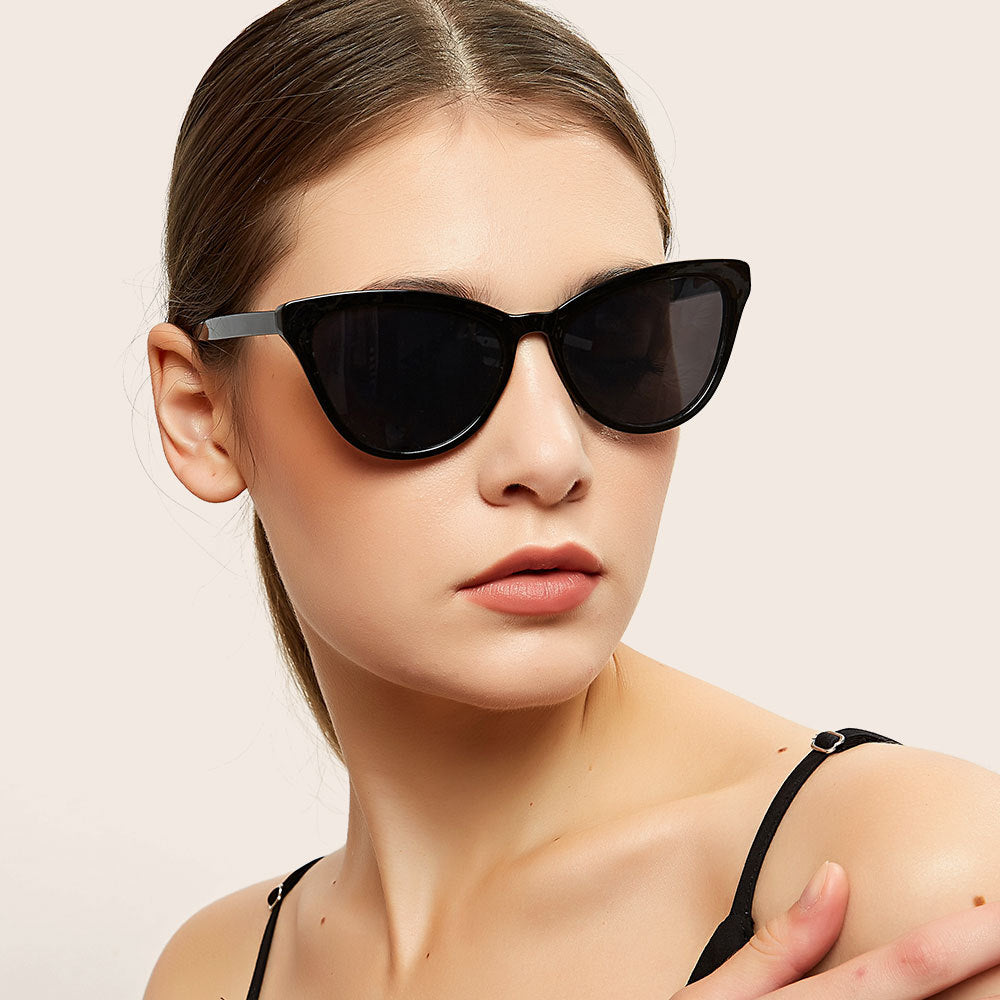 Damen modische Katzenaugen Sonnenbrille Brehn