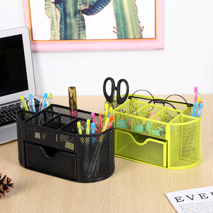 Mesh Schreibtischorganizer mit Schublade Brehn