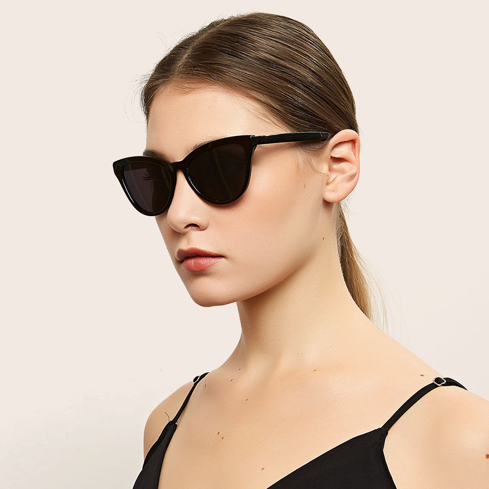 Damen modische Katzenaugen Sonnenbrille Brehn