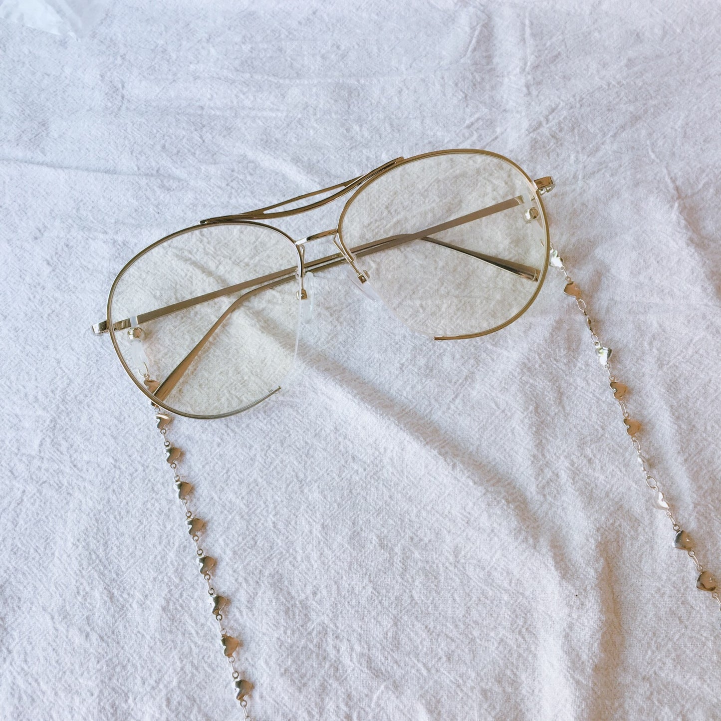 Feine Kette mit Herzen Brehn