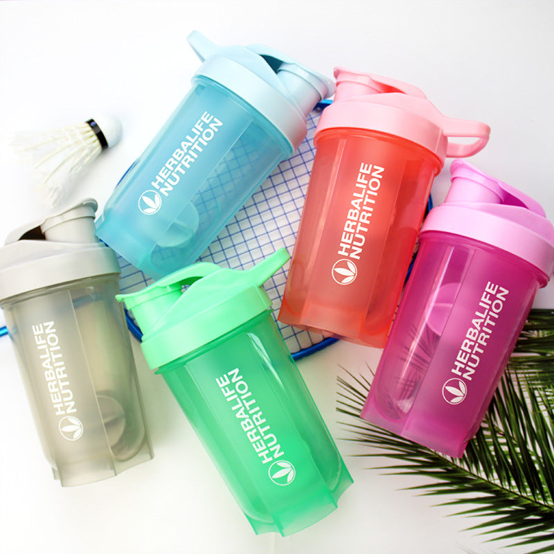 Unisex Bunte Shakerflasche mit Mischball Brehn