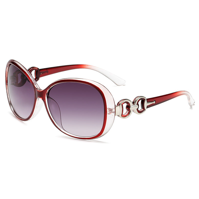 Damen luxuriöse Oversized-Sonnenbrille mit elegantem Design Brehn