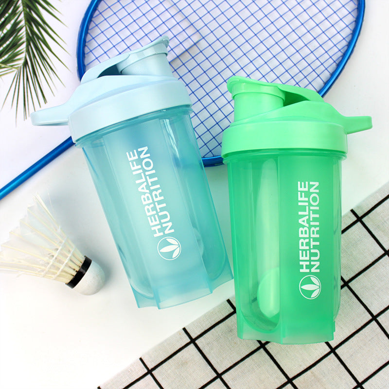 Unisex Bunte Shakerflasche mit Mischball Brehn