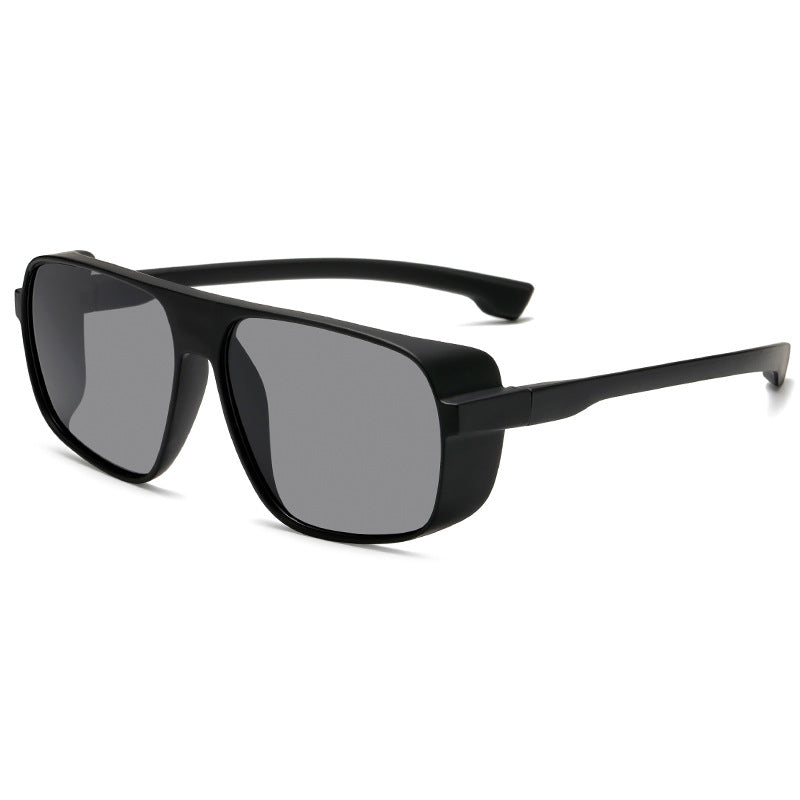 Damen Sportliche Sonnenbrille mit robustem Rahmen und polarisierten Gläsern Brehn