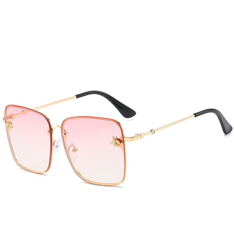 Luxus Übergroße Geometrische Rahmen Sonnenbrille Brehn
