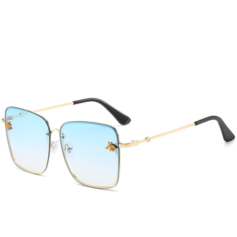 Luxus Übergroße Geometrische Rahmen Sonnenbrille Brehn