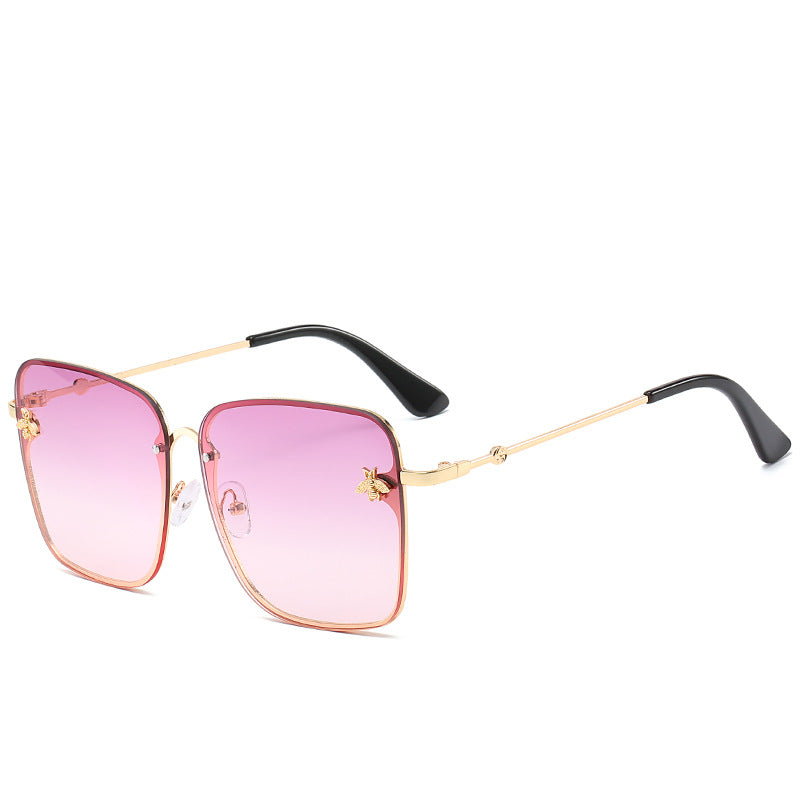 Luxus Übergroße Geometrische Rahmen Sonnenbrille Brehn