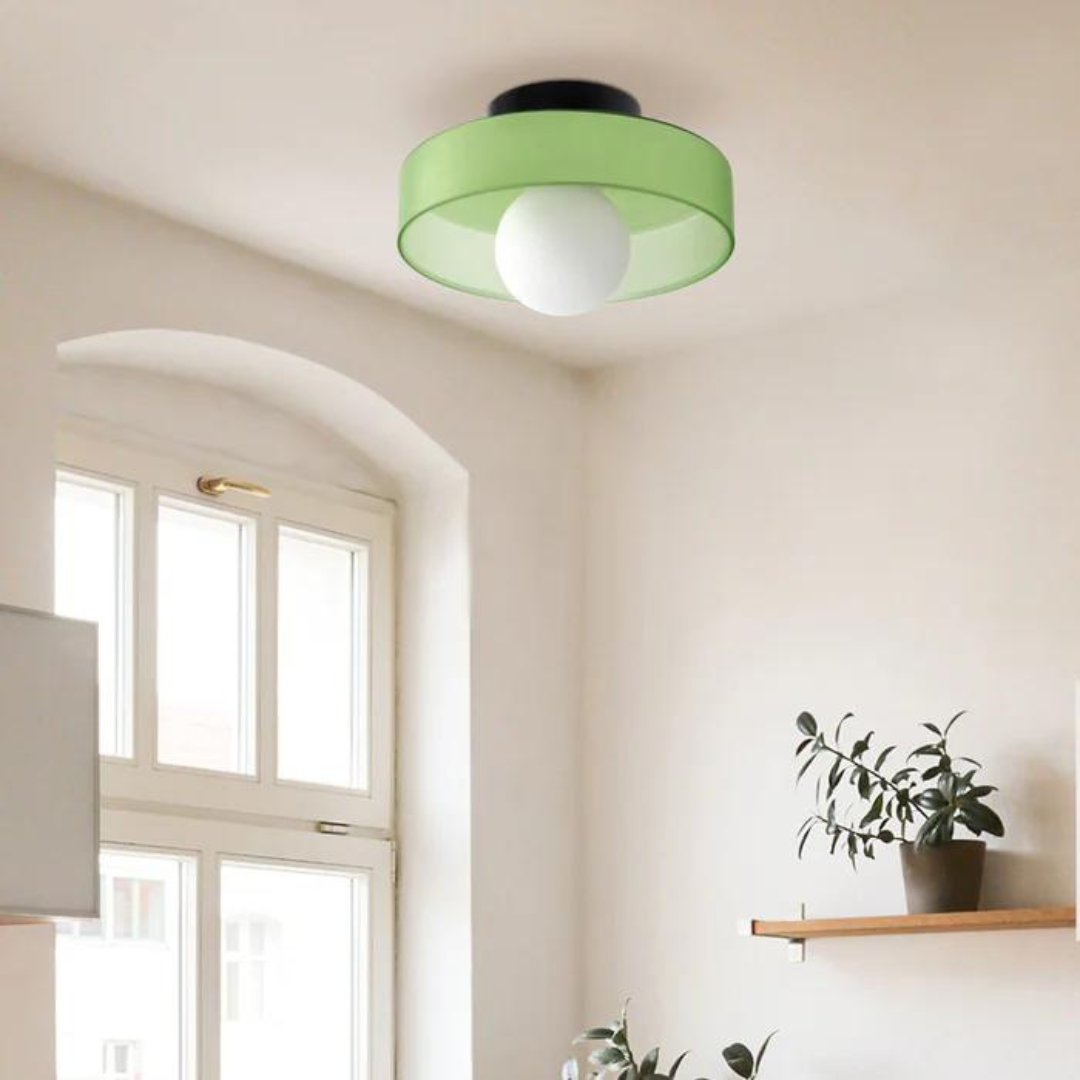 Runde Deckenlampe mit stilvoller Funktionalität - LumiSphere | Brehn