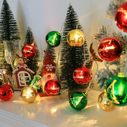 LED-Weihnachts-Lichterkette mit Fernbedienung