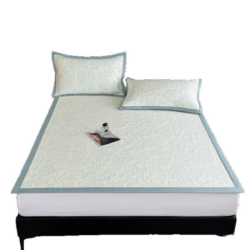 Eisseiden-Kühlmatte mit Steppdesign, maschinenwaschbar