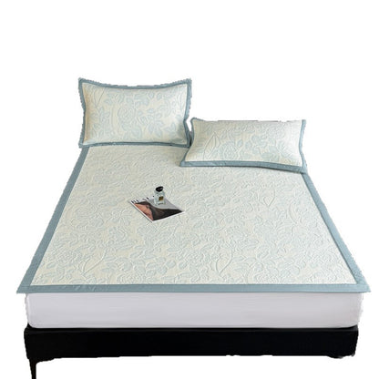 Eisseiden-Kühlmatte mit Steppdesign, maschinenwaschbar