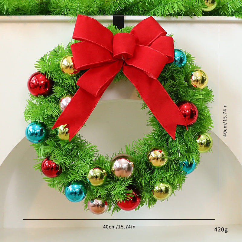 Weihnachtsbaum oder Girlande, Apfelgrün, 30-60 cm