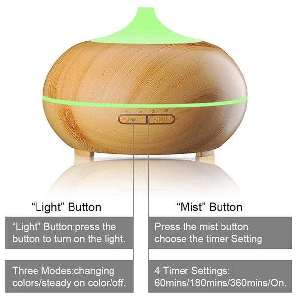 Aroma Essential - Holz Öl Diffuser | Brehn