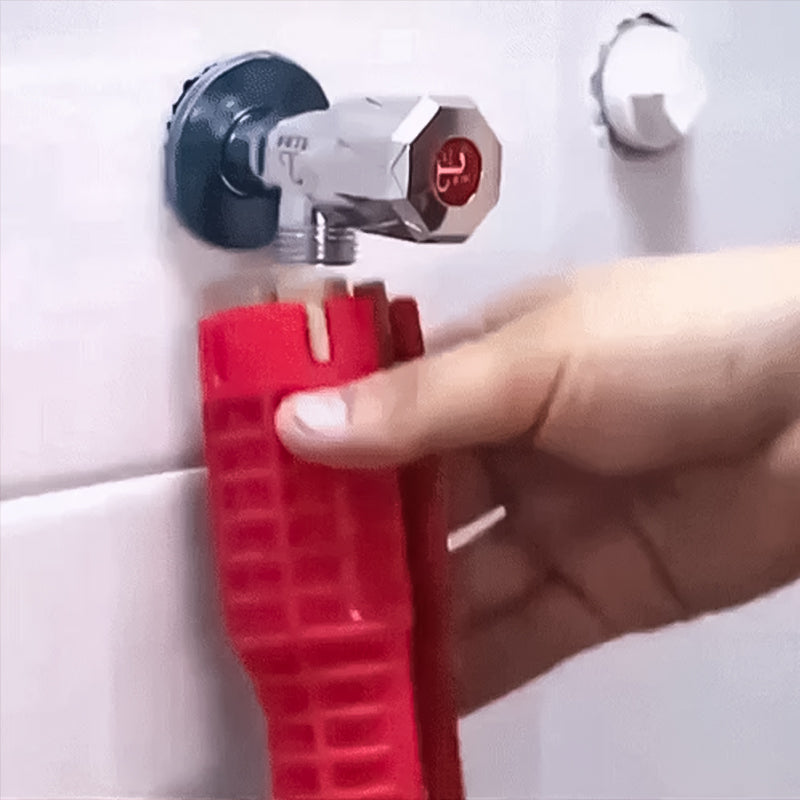 Brehn | 8-in-1 Waschbecken Multi-Wasserrohrschlüssel