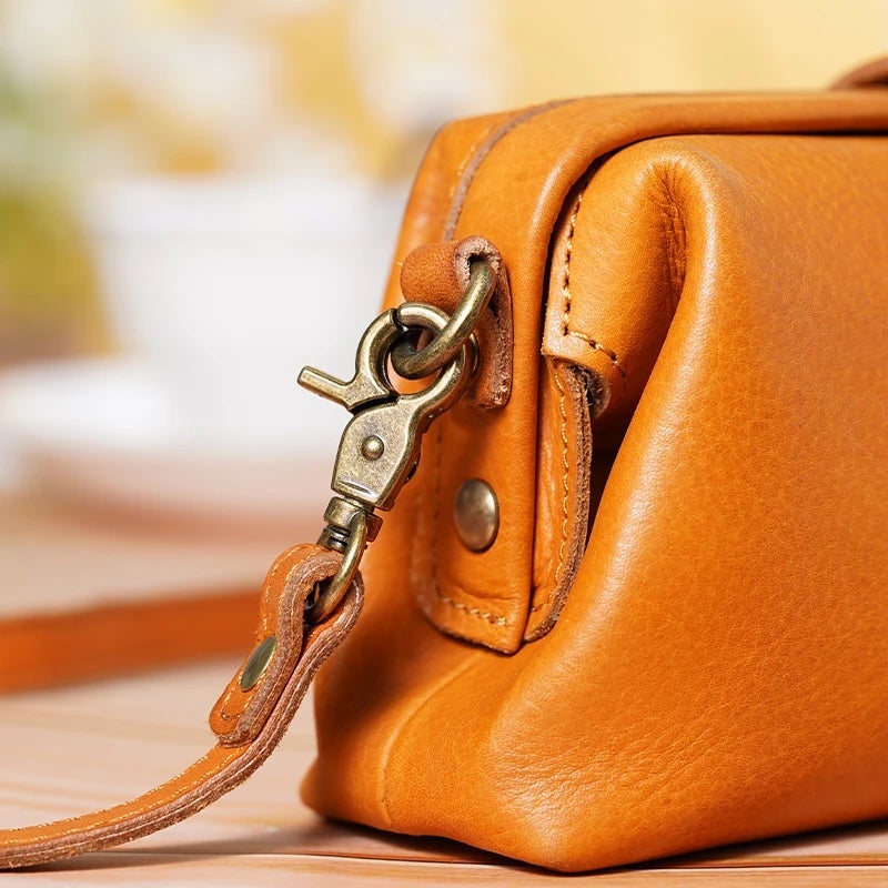 Brehn | Vintage handgemachte Ledertasche