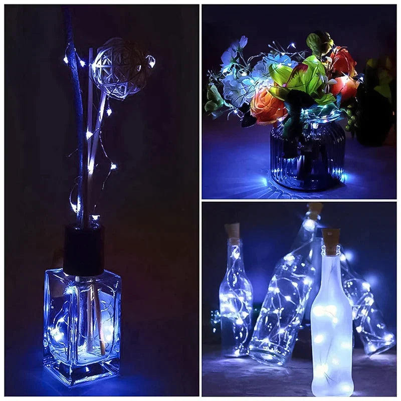 LED-Weinflaschenlichter Kork Nachtlicht DIY Decor Lift - Stück | Brehn