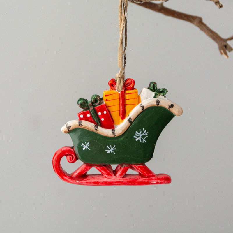 Brehn | Weihnachtsbaum Hängendes Harz Ornament Anhänger