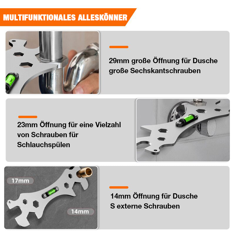 Multifunktionale Winkelschlüssel | Brehn