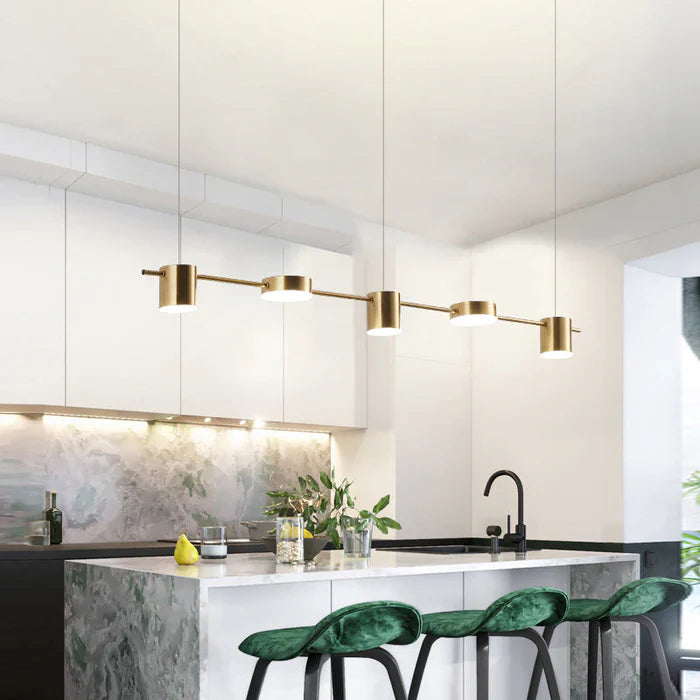 Brehn | Moderne Aluminium Pendelleuchte - AuraDrum