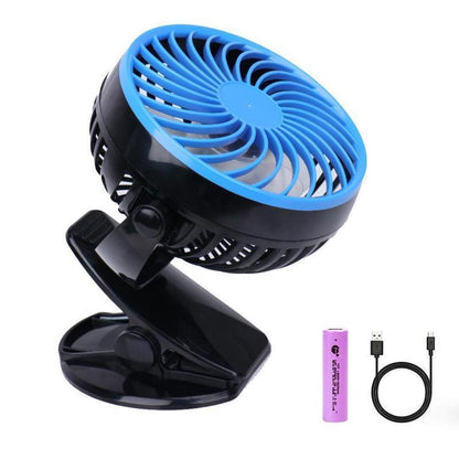 360 ° Tragbarer & Wiederaufladbarer Lithium-Ionen Ventilator | Brehn