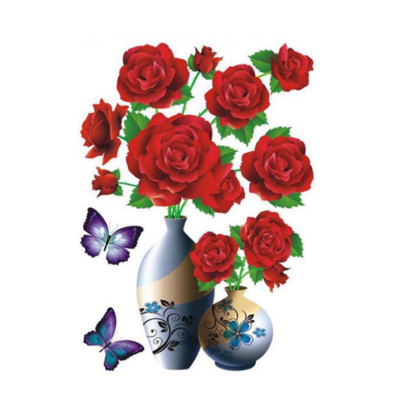 Brehn | 3D Vase Wandaufkleber