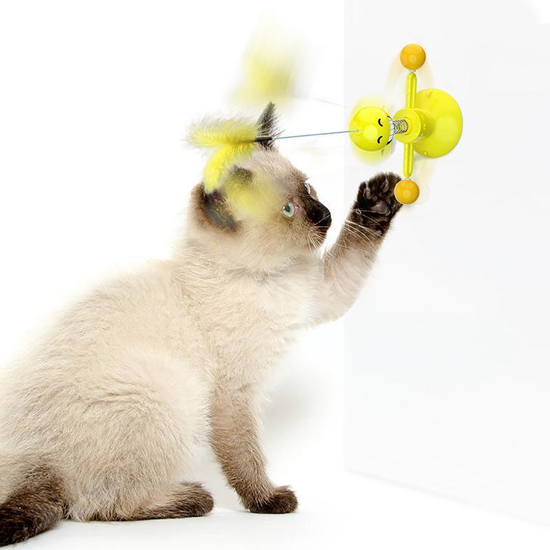 Multifunktionales Drehspielzeug für Katzen | Brehn