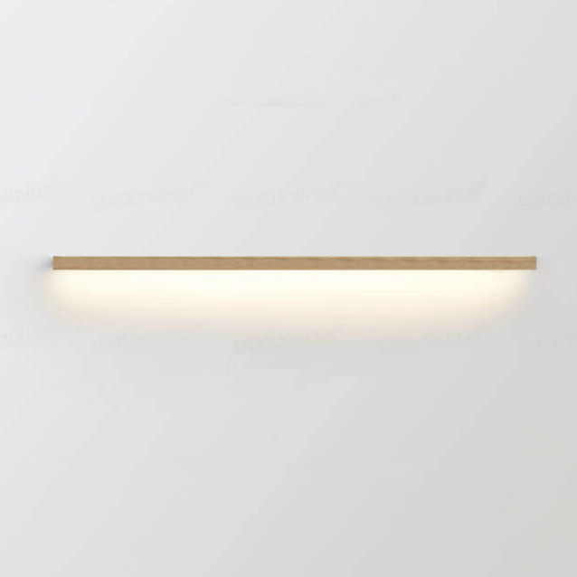 Brehn | ZenBeam Japanische LED Wandleuchte | Massivholz Design | Moderne Akzentbeleuchtung