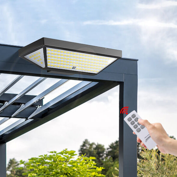 Einfaches Solar-Trapez-LED-Multifunktions-Außen-Wasserdicht-Garten-Wandleuchten-Lampe | Brehn