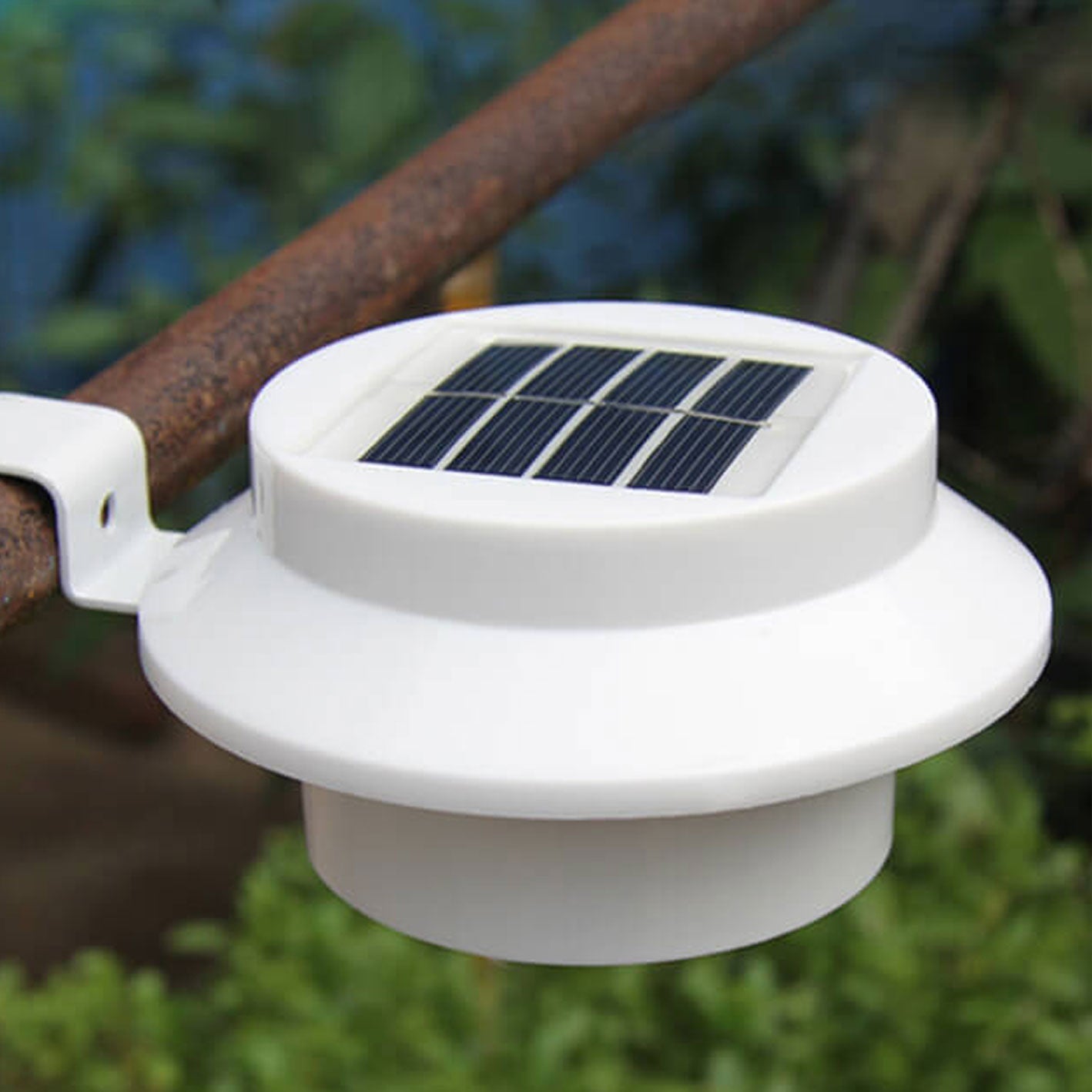 Solarzylinder-LED-Außen-Wasserdichte-Zaun-Wand-Sconces-Lampe | Brehn