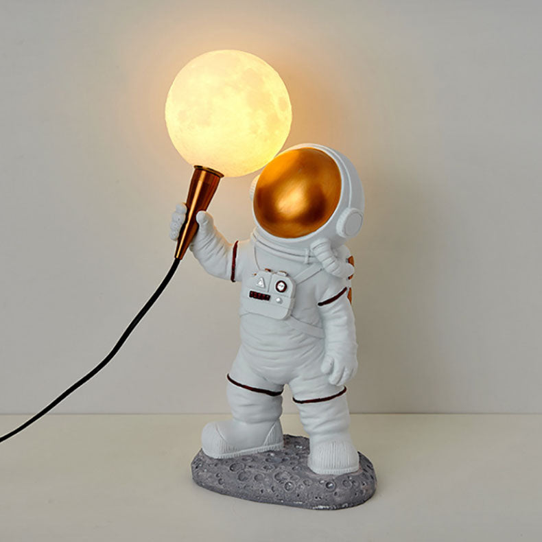 Brehn | CosmoBuddy Astronaut Wandlampe | Kreatives Design | Resin & ABS | LED Schlafzimmerlicht