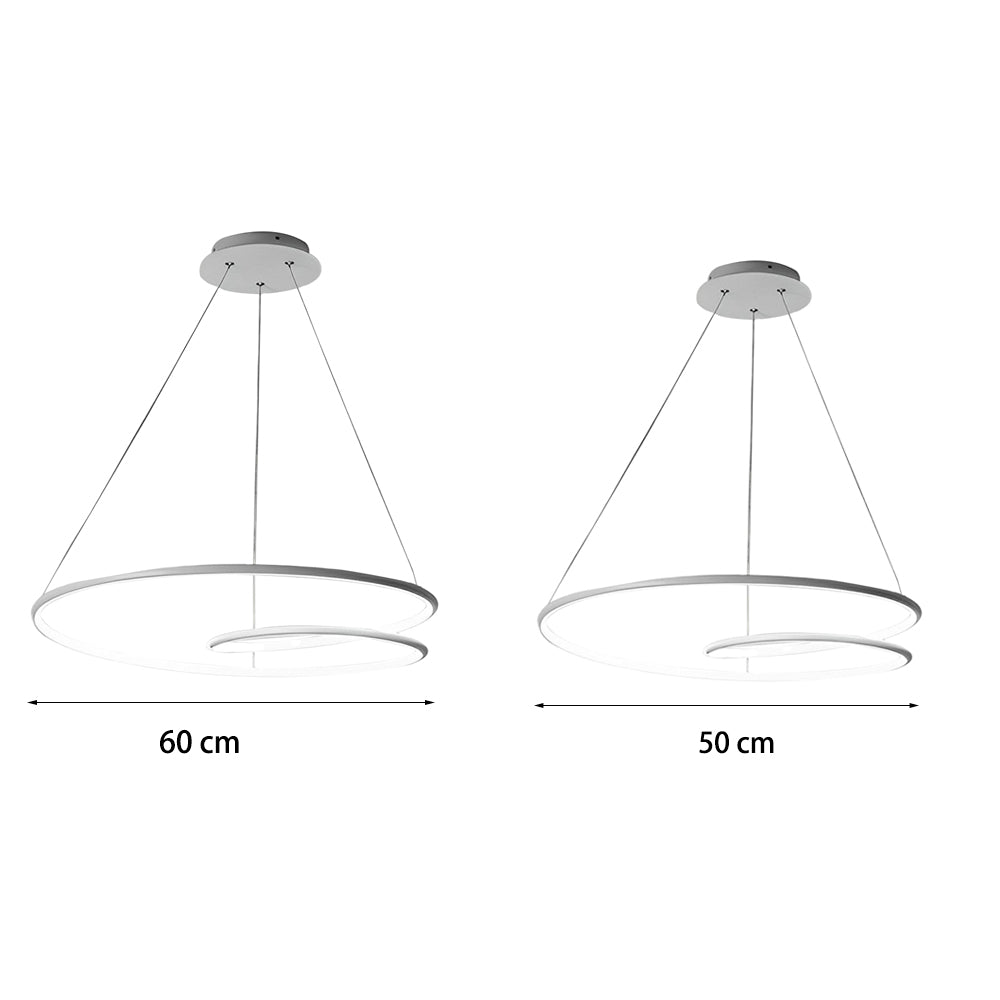 Moderner LED Kronleuchter mit Dimmfunktion – Pendelleuchte für Esszimmer und Wohnzimmer | Brehn