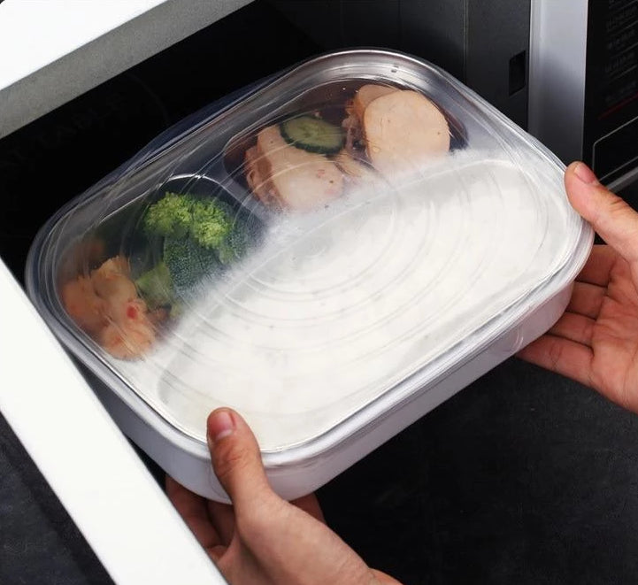 EcoLid - 6 Silikon Wiederverwendbare Dehnungsabdeckungen | Brehn