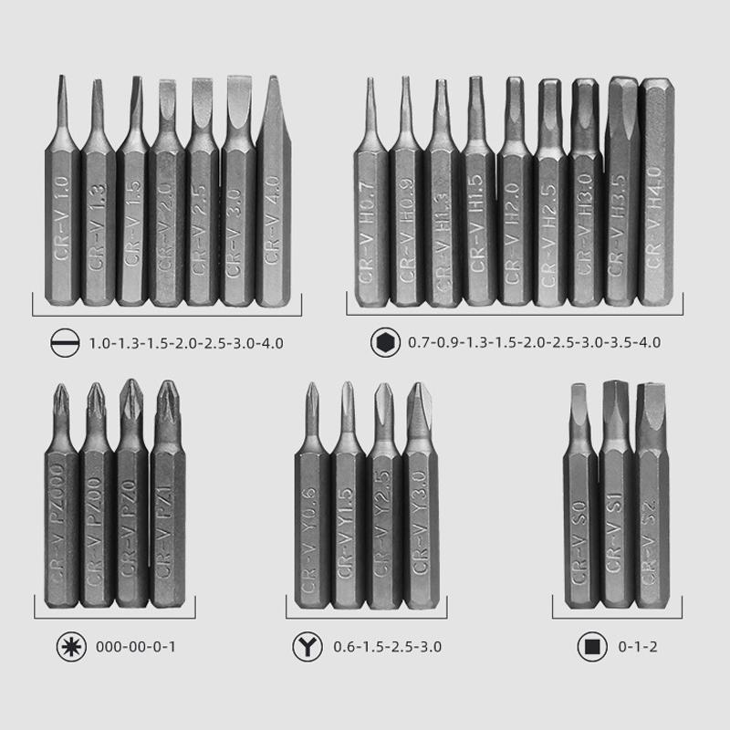 62 in 1 Präzisionsschraubendreher Set | Brehn
