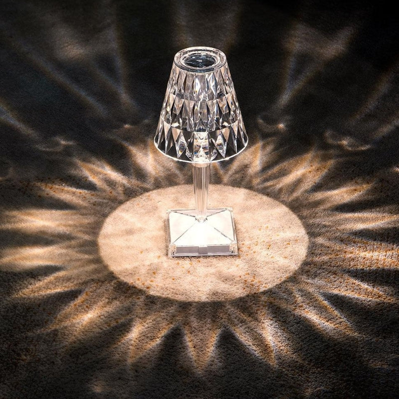 Kristall Tischlampe mit Touch-Steuerung - LumeCrystal | Brehn