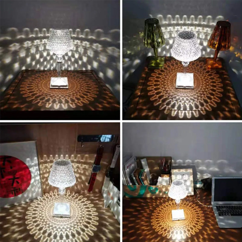 Kristall-Tischlampe | Brehn