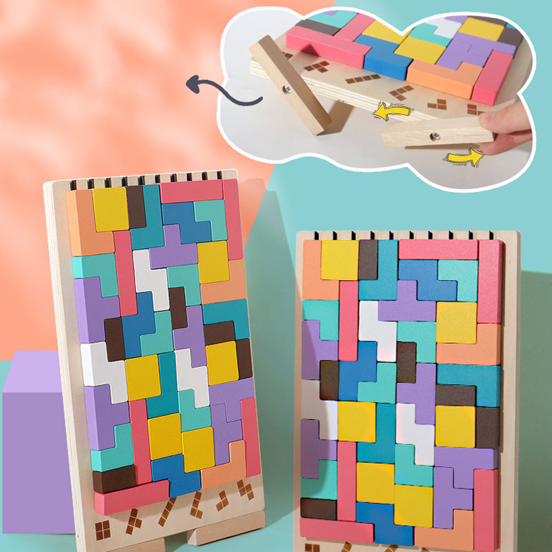 Brehn | Holz Stapel Puzzle Spielzeug