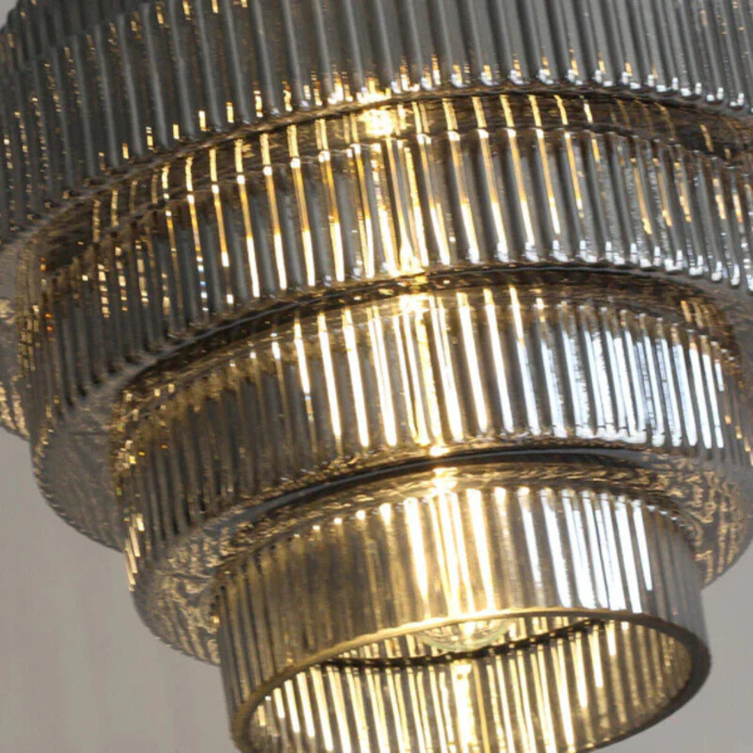 Brehn | Retro Pendelleuchte Glas