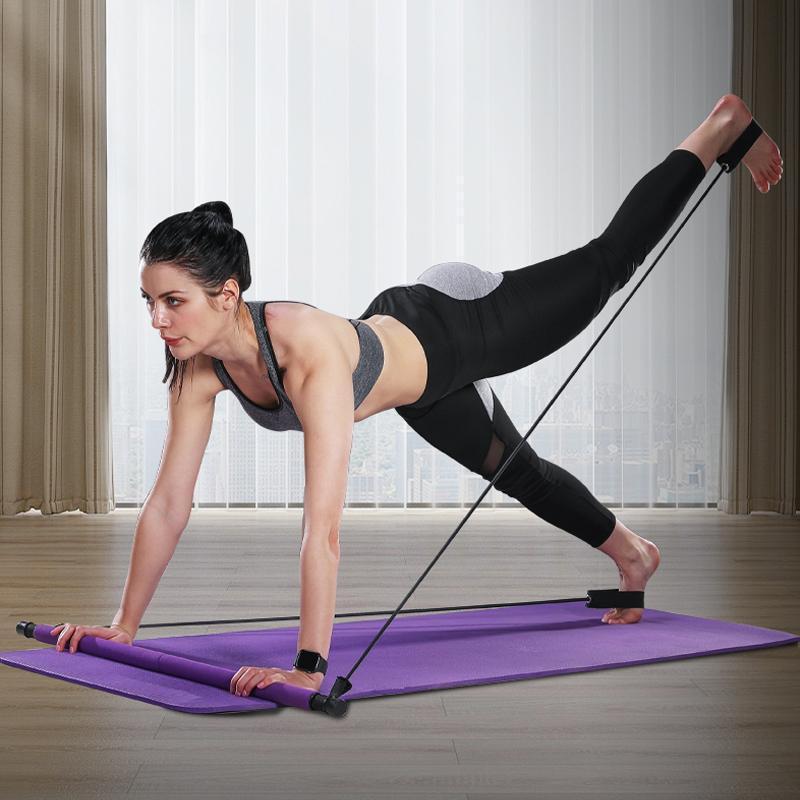Tragbares Pilates-Bar-Set