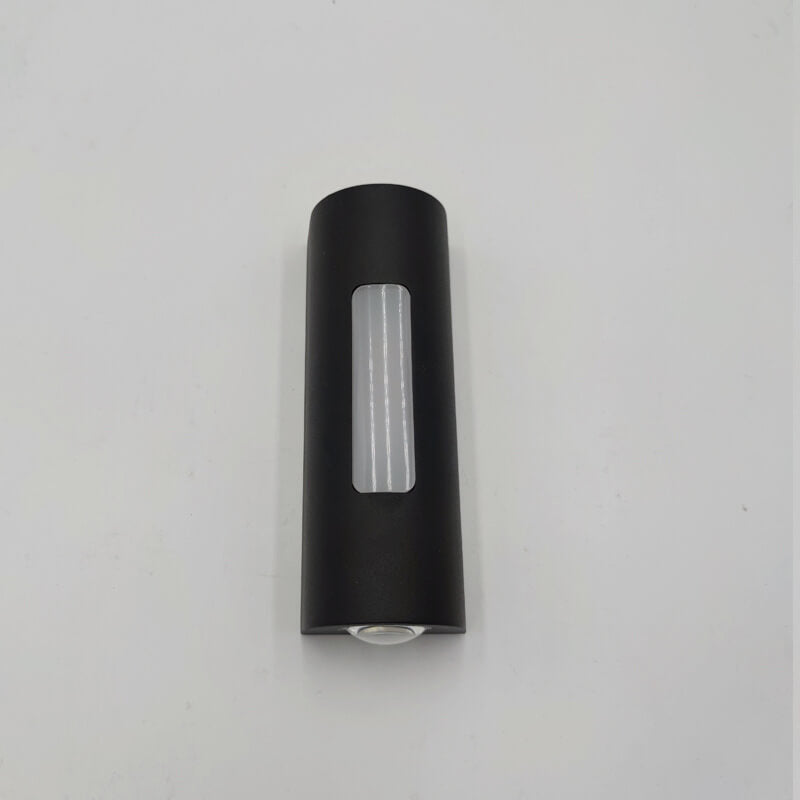 Moderner minimalistischer zylindrischer Design-LED-Außen-Wandleuchte Deko-Lampe | Brehn