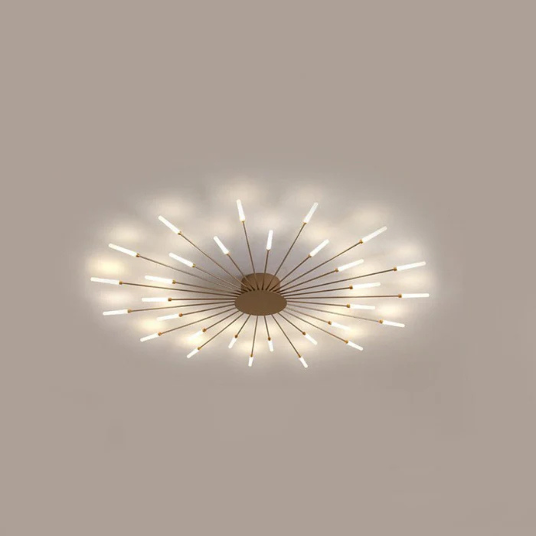 Brehn | Luxuriöse LED-Deckenlampe | Stilvolles Deckenlicht für das Wohnzimmer
