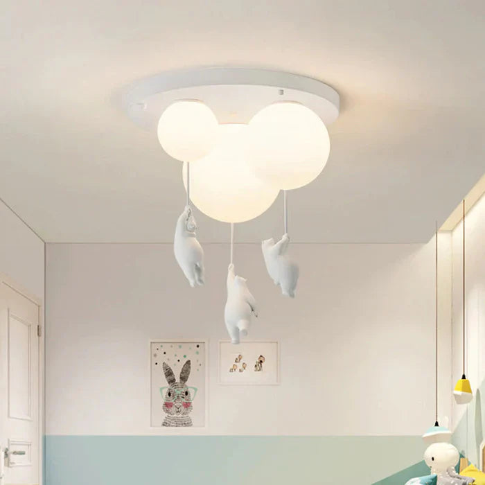 Kinder-Deckenlampe mit Bär und Ballon - CloudBear | Brehn