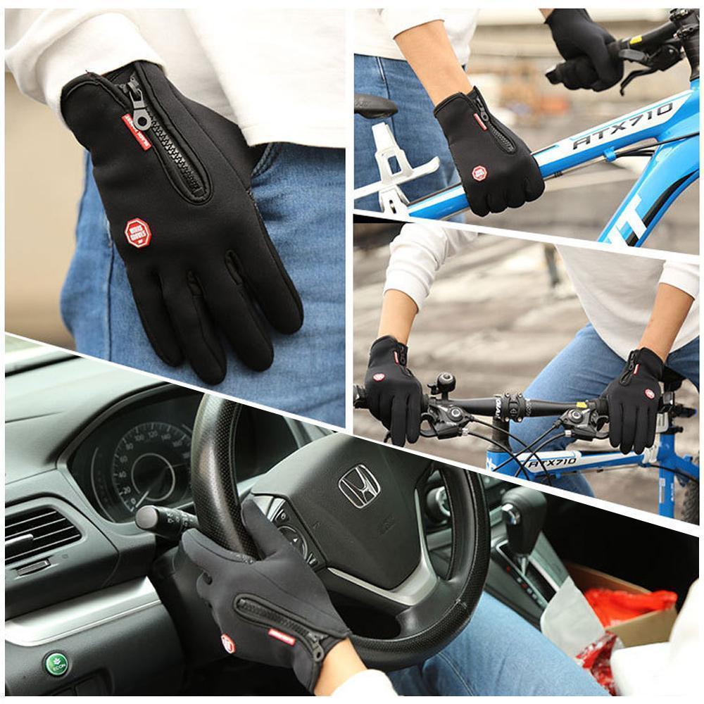 Warme Thermo Handschuhe Radfahren Laufen Fahren Handschuhe