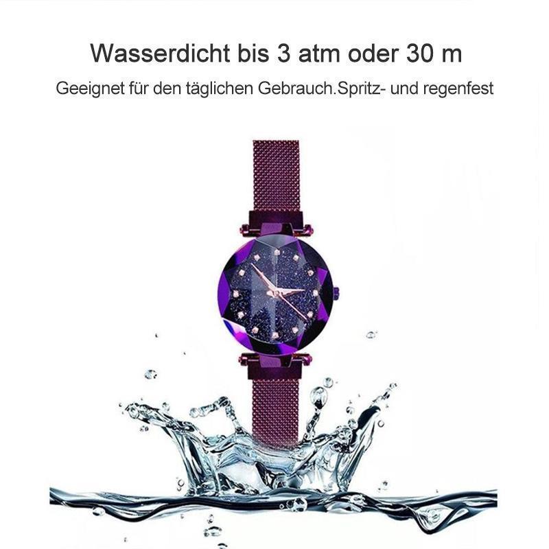 Wasserdichte Sternenhimmel Mädchen Armbanduhr | Brehn