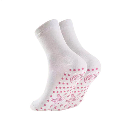 Selbstwärmende Fitness-Socken mit Turmalin-Akupressurfunktion
