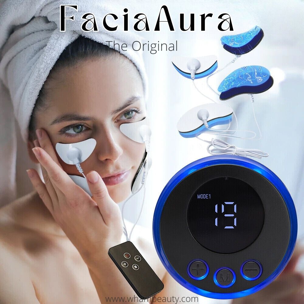 Gesichtsmassager mit Akupunkturfunktion – 8 Modi – 19 Geschwindigkeiten – GlowSense | Brehn