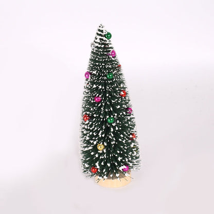 Mini-Weihnachtsbaum mit Schnee-Optik